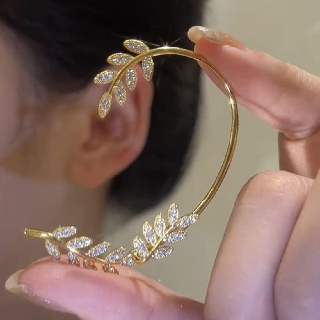 Silver Plated Ear Cuff for Girls